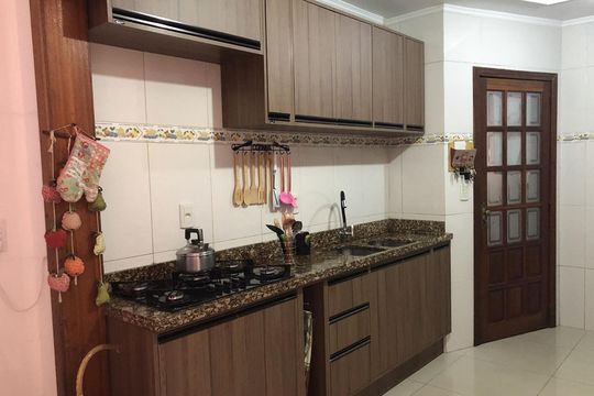 Cozinha de casa à venda com 4 quartos, 201m² em Mato Grande, Canoas