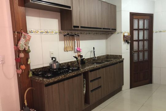 Cozinha de casa à venda com 4 quartos, 201m² em Mato Grande, Canoas