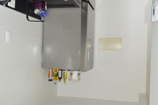Cozinha de apartamento para alugar com 3 quartos, 63m² em Bonfim Paulista, Ribeirão Preto