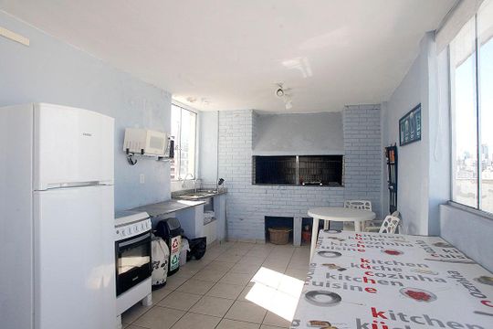 Área Comum - Salão de Festas de apartamento para alugar com 3 quartos, 118m² em Bom Fim, Porto Alegre