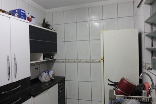 Cozinha  de casa à venda com 1 quarto, 170m² em Condomínio Maracanã, Santo André