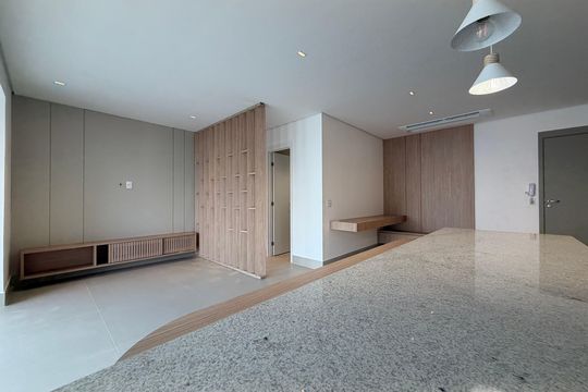 Cozinha de apartamento para alugar com 2 quartos, 81m² em Brooklin, São Paulo