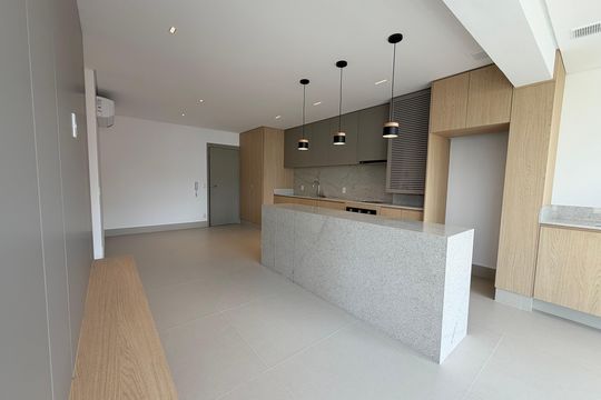Sala de apartamento para alugar com 3 quartos, 81m² em Brooklin, São Paulo