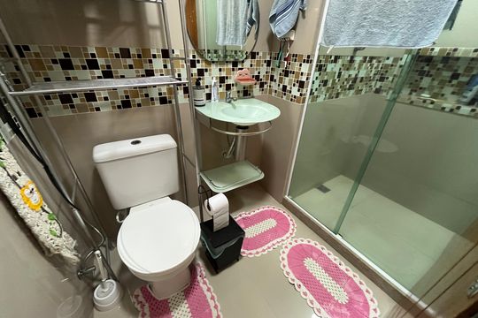 Banheiro de apartamento à venda com 2 quartos, 62m² em Tauá, Rio de Janeiro