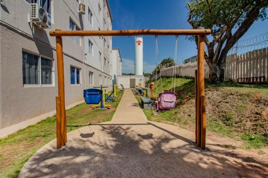 Área comum - Playground de apartamento para alugar com 1 quarto, 42m² em Passo das Pedras, Porto Alegre