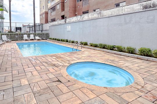 Área comum - Piscina de apartamento à venda com 2 quartos, 49m² em Vila Carrão, São Paulo