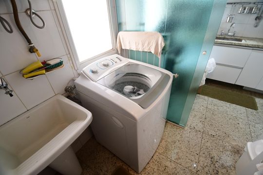 Área de Serviço de apartamento à venda com 3 quartos, 75m² em Parque das Flores, Campinas