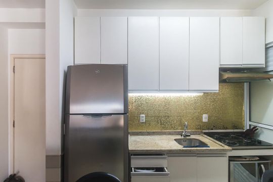 Cozinha de apartamento para alugar com 2 quartos, 63m² em Cezar de Souza, Mogi das Cruzes