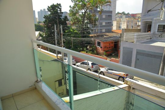 Varanda da Suíte  de casa à venda com 3 quartos, 300m² em Chácara Rialto, São Bernardo do Campo