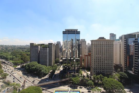 Vista de apartamento para alugar com 1 quarto, 53m² em Vila Olímpia, São Paulo