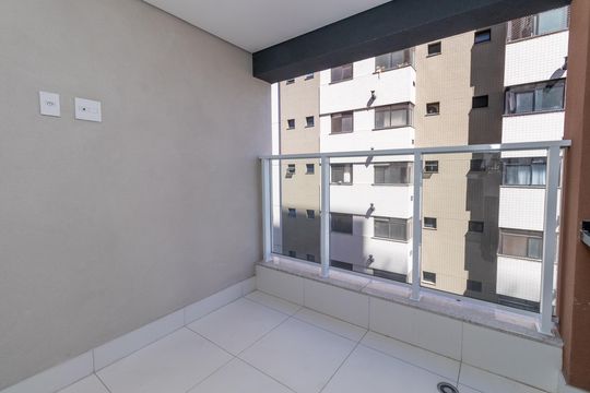 Varanda da Sala de apartamento à venda com 2 quartos, 61m² em Água Branca, São Paulo