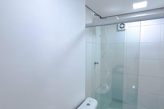 Banheiro de apartamento à venda com 2 quartos, 52m² em Vila Formosa, São Paulo