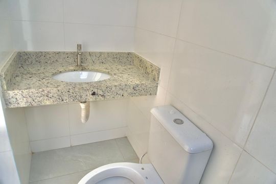Suíte - Banheiro de apartamento à venda com 3 quartos, 90m² em Gutierrez, Belo Horizonte