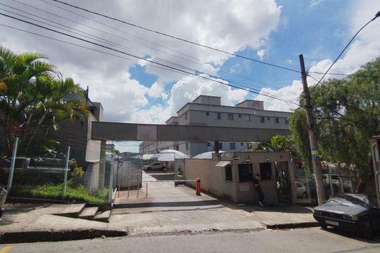 Fachada de apartamento à venda com 2 quartos, 53m² em Santa Maria, Contagem