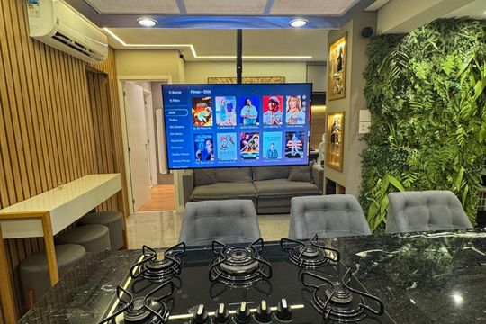 Cozinha de apartamento à venda com 1 quarto, 56m² em Vila Yara, Osasco