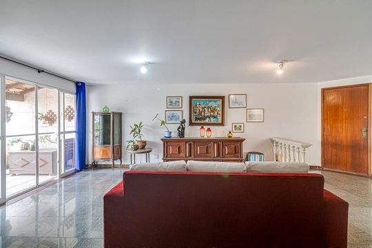 Sala de apartamento à venda com 5 quartos, 256m² em Recreio dos Bandeirantes, Rio de Janeiro