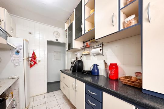 Cozinha de apartamento à venda com 2 quartos, 55m² em Demarchi, São Bernardo do Campo