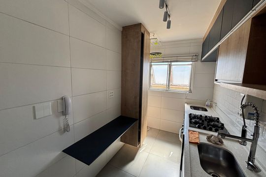 Cozinha de apartamento à venda com 2 quartos, 37m² em Ermelino Matarazzo, São Paulo