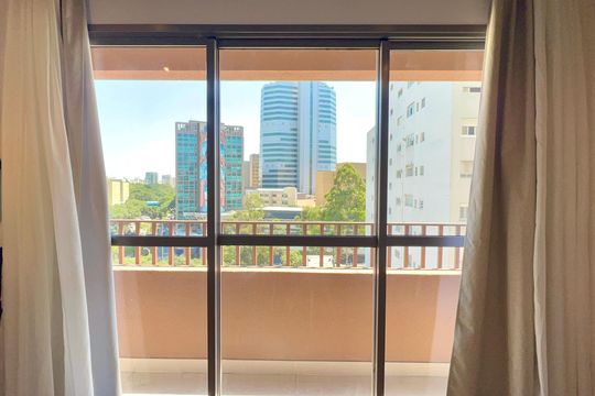 Sacada de kitnet/studio para alugar com 1 quarto, 30m² em Jardins, São Paulo