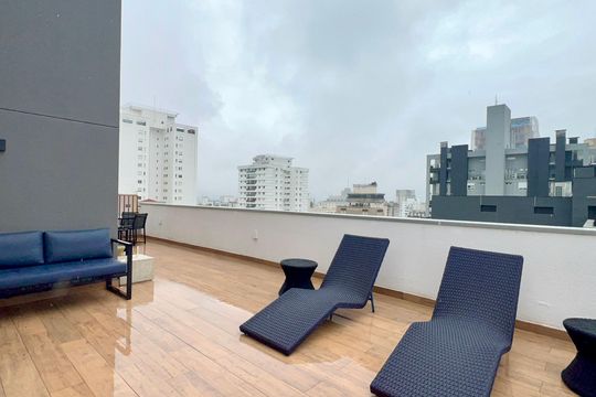 Solariun  de kitnet/studio para alugar com 1 quarto, 30m² em Jardins, São Paulo