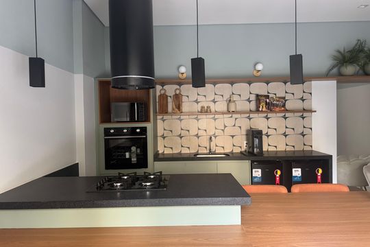 Área comum - Churrasqueira de apartamento à venda com 1 quarto, 51m² em Picanço, Guarulhos