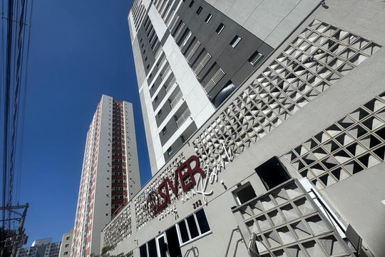 Fachada do condomínio de apartamento à venda com 1 quarto, 51m² em Picanço, Guarulhos