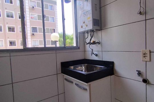 Área de serviço de apartamento para alugar com 2 quartos, 48m² em Operário, Novo Hamburgo