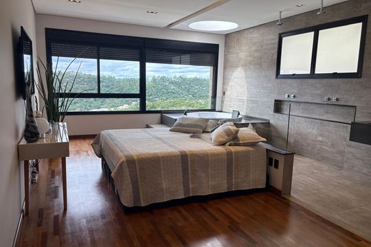 Quarto de casa de condomínio à venda com 5 quartos, 615m² em Alphaville, Santana de Parnaíba