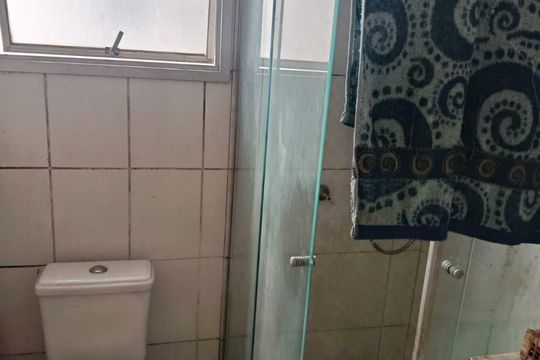 Banheiro de apartamento à venda com 3 quartos, 73m² em Vila Santa Luzia, São Bernardo do Campo