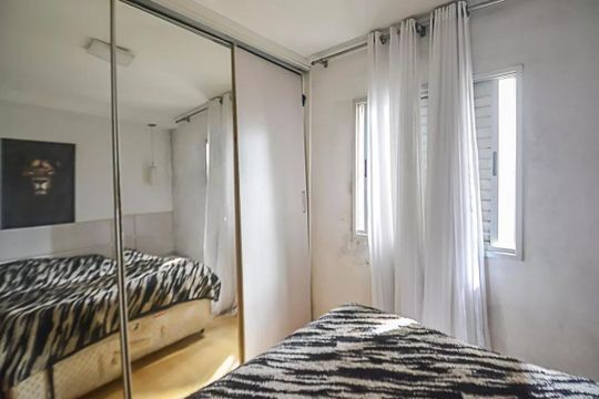 Quarto de apartamento à venda com 3 quartos, 73m² em Vila Santa Luzia, São Bernardo do Campo