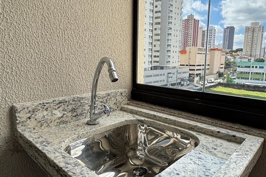 Área de Serviço de apartamento à venda com 2 quartos, 56m² em Parque das Nações, Santo André