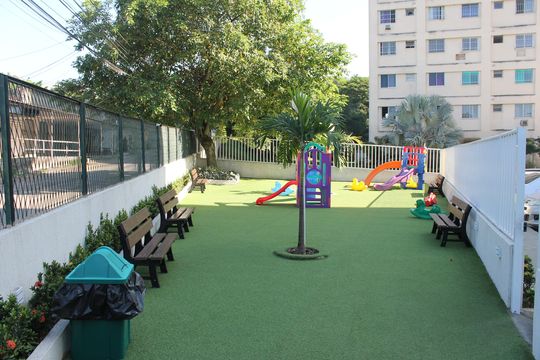 Área comum de apartamento para alugar com 2 quartos, 65m² em Colubandê, São Gonçalo
