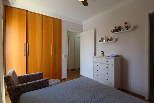 Quarto 2 - Suíte de apartamento à venda com 2 quartos, 111m² em Vila Nova Conceição, São Paulo