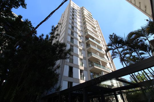 Fachada do Prédio de apartamento à venda com 2 quartos, 111m² em Vila Nova Conceição, São Paulo