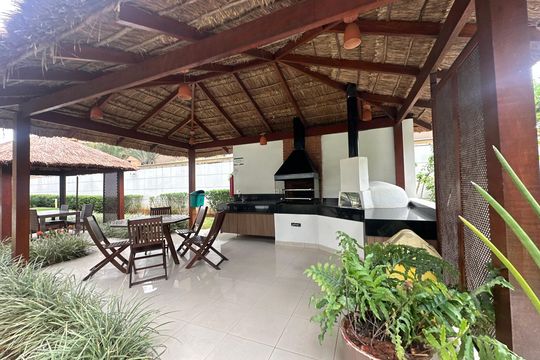 Área comum - Churrasqueira de apartamento à venda com 3 quartos, 196m² em Empresarial 18 do Forte, Barueri