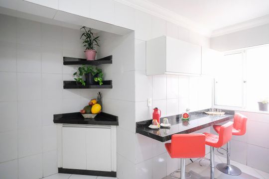Cozinha de apartamento para alugar com 2 quartos, 85m² em Vila Franca, São Bernardo do Campo