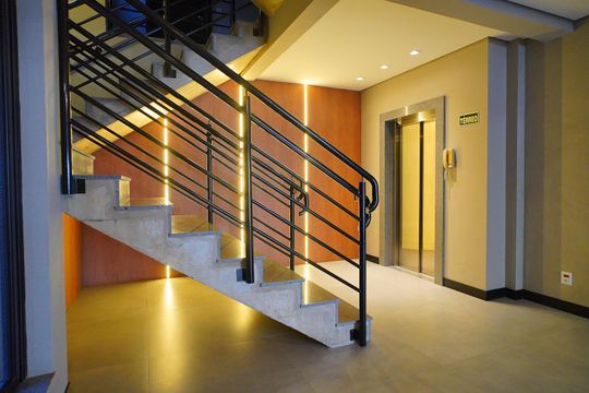 Hall de entrada de apartamento para alugar com 1 quarto, 30m² em Rio Branco, Porto Alegre