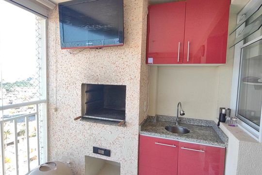 Varanda de apartamento à venda com 2 quartos, 63m² em Mauá, São Caetano do Sul