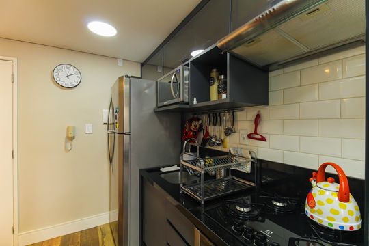 Cozinha de apartamento à venda com 2 quartos, 60m² em Tatuapé, São Paulo