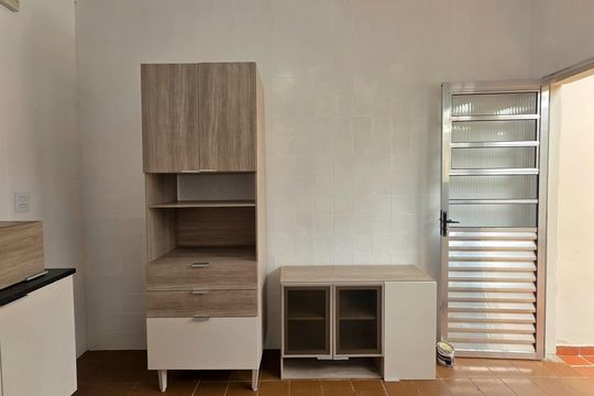 Cozinha de casa à venda com 3 quartos, 80m² em Parque Sao Vicente, Santo André