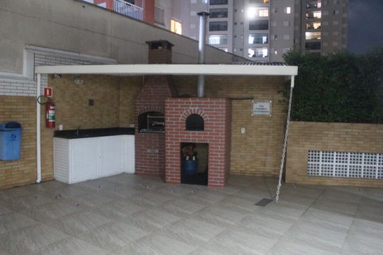 Área comum - Churrasqueira de apartamento à venda com 2 quartos, 78m² em Santa Paula, São Caetano do Sul
