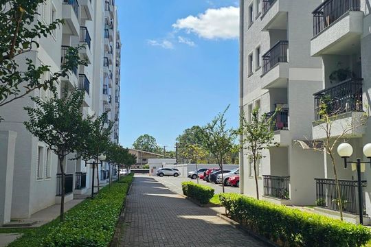 Área externa de apartamento à venda com 2 quartos, 54m² em Caxambu, Jundiaí