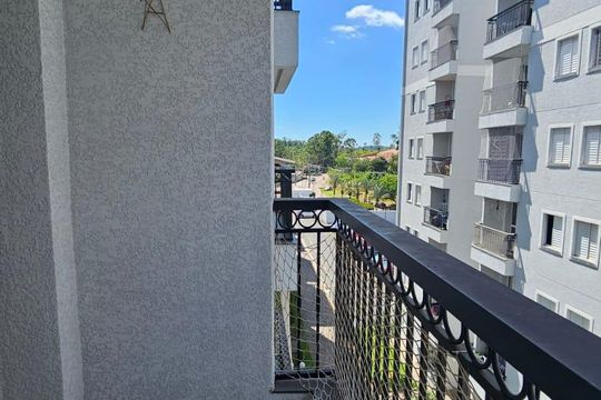 Varanda de apartamento à venda com 2 quartos, 54m² em Caxambu, Jundiaí