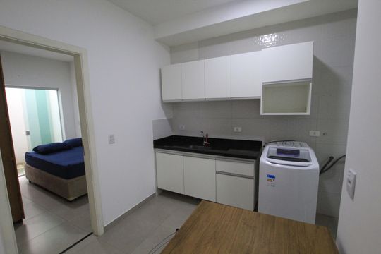Cozinha de apartamento para alugar com 1 quarto, 38m² em Vila São José (ipiranga), São Paulo
