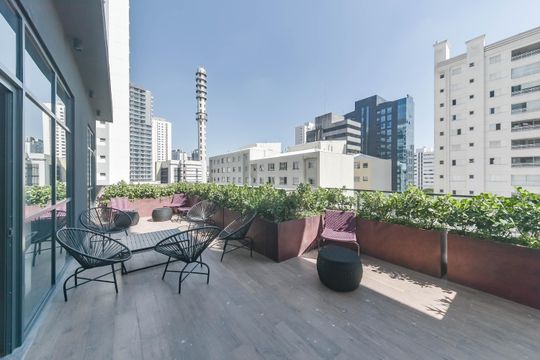 Area Comum de kitnet/studio para alugar com 1 quarto, 26m² em Vila Cordeiro, São Paulo
