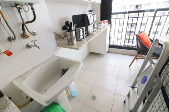 Área de Serviço de apartamento à venda com 1 quarto, 41m² em Continental, Osasco