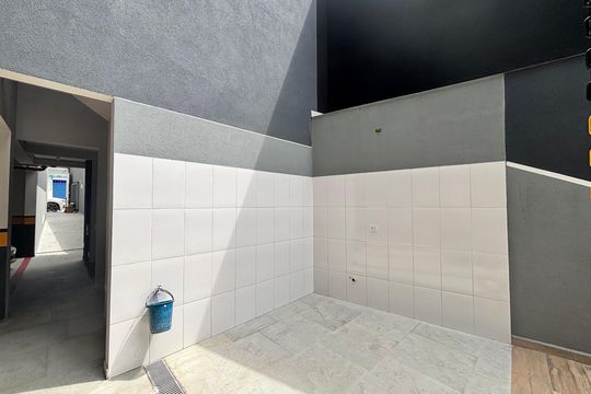 Área comum de apartamento à venda com 2 quartos, 46m² em Parque Boturussu, São Paulo