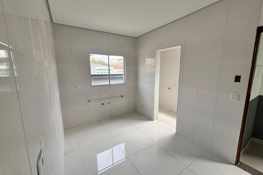 Cozinha de apartamento à venda com 2 quartos, 44m² em Parque Boturussu, São Paulo
