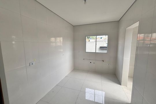 Cozinha de apartamento à venda com 2 quartos, 44m² em Parque Boturussu, São Paulo