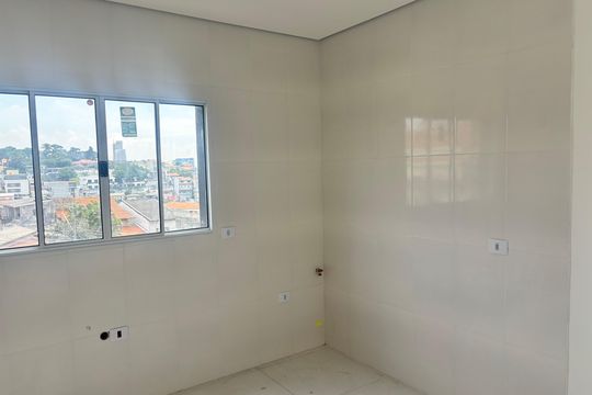 Cozinha de apartamento à venda com 2 quartos, 44m² em Parque Boturussu, São Paulo